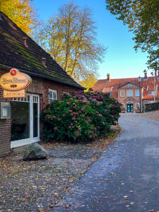 Maasholm, Gut Oehe, Baltic Sea, coast, country house, manor house, farm, plants, North Germany, Schlei, Schleswig-Holstein, Germany