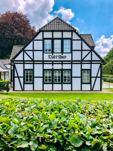 Sierksdorf, Baltic Sea, idyll, Seehof, Lütt Hus, hotel, architecture, Ostholstein district, northern Germany, facade, Bay of Lübeck, Schleswig-Holstein, Germany