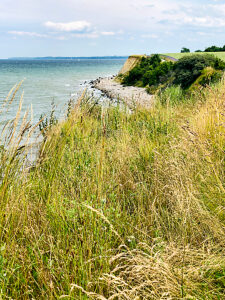 Brodtener Ufer, Brodtener Steilufer, Baltic Sea, stones, shore, landscape, sea, horizon, Hanseatic City of Lübeck, Northern Germany, steep coast, Bay of Lübeck, Schleswig-Holstein, Germany
