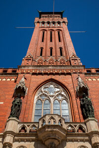 Helsingborg, town hall, tower, Skåne, Skane, Skane län, city, architecture, Sweden, Scandinavia