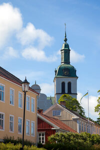 Gränna kyrka, Gränna, village, church, architecture, province Smaland, Smaland, Jönköpings län, Jönköping, Sweden, Scandinavia
