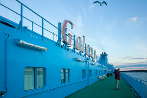 Ferry, Galaxy, ship deck, Silja Line, Sweden, Scandinavia