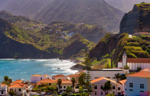 Municipality and landscape of Porto da Cruz, Machico, Madeira Municipality and landscape of Porto da Cruz, Machico, Madeira