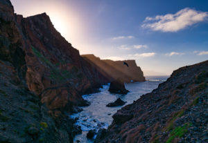 on the hiking trail Ponta de São Lourenço, peninsula on Maderia, Portugal on the hiking trail Ponta de São Lourenço, peninsula on Maderia, Portugal