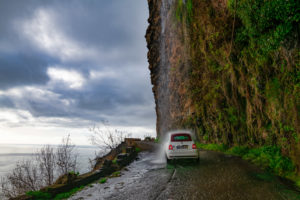 natural waterfall, Anjos, Ponta do Sol, Madeira, Portugal natural waterfall, Anjos, Ponta do Sol, Madeira, Portugal