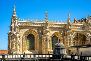 Portugal, Tomar, Santarém district, UNESCO World Heritage Site Convento de Cristo (Convent of Christ), castle and monastery of the Knights Templar, Templar castle, Portugal, Tomar, Santarém district, UNESCO World Heritage Site Convento de Cristo (Convent of Christ), castle and monastery of the Knights Templar, Templar castle,