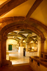 Portugal, Tomar, Santarém district, UNESCO World Heritage Site Convento de Cristo (Convent of Christ), castle and monastery of the Knights Templar, kitchen, Portugal, Tomar, Santarém district, UNESCO World Heritage Site Convento de Cristo (Convent of Christ), castle and monastery of the Knights Templar, kitchen,