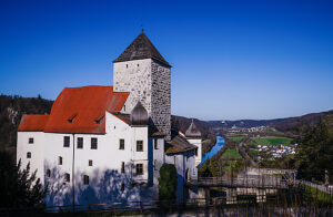 Prunn Castle, Riedenburg, Altmühltal, Lower Bavaria, Bavaria, Germany, Europe Prunn Castle, Riedenburg, Altmühltal, Lower Bavaria, Bavaria, Germany, Europe