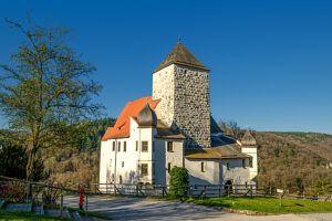 Prunn Castle, Riedenburg, Altmühltal, Lower Bavaria, Bavaria, Germany, Europe Prunn Castle, Riedenburg, Altmühltal, Lower Bavaria, Bavaria, Germany, Europe