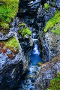 Rosenlaui Gorge, Rosenlaui Valley, Bernese Oberland, Switzerland