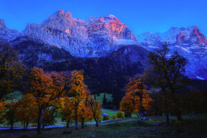 Wellhorn 3191 m, Rosenlaui Valley, Bernese Oberland, Switzerland