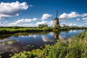 Die Windmühlen von Kinderdijk, Niederlande Die Windmühlen von Kinderdijk, Niederlande