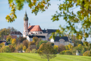 Abbey of Andechs in Bavaria Abbey of Andechs in Bavaria