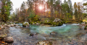Loisach Gorge in Garmisch-Partenkirchen Loisach Gorge in Garmisch-Partenkirchen