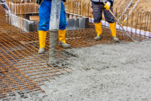 New construction of a family home, construction site, craft New construction of a family home, construction site, craft