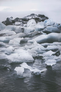 Jökulsarlon - glacier lagoon in Iceland Jökulsarlon - glacier lagoon in Iceland