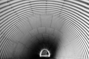 Autobahntunnel von Innen Autobahntunnel von Innen