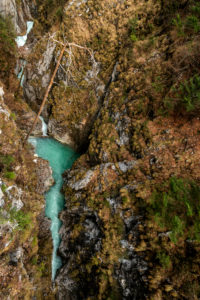 The ghost gorge or also Leutaschklamm with Mittenwald The ghost gorge or also Leutaschklamm with Mittenwald
