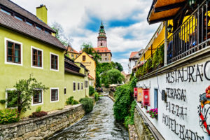 Tschechien, Böhmen, Krumau an der Moldau Tschechien, Böhmen, Krumau an der Moldau