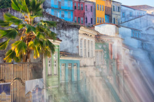 Colonial architecture in El Pelourinho, UNESCO World Heritage Site, Salvador de Bahia, Bahia, Brazil, South America Colonial architecture in El Pelourinho, UNESCO World Heritage Site, Salvador de Bahia, Bahia, Brazil, South America