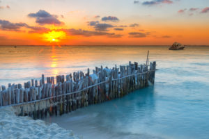 Beach Scenery on Isla Mujeres,Yucatan Peninsula,Caribbean Sea,Mexico Beach Scenery on Isla Mujeres,Yucatan Peninsula,Caribbean Sea,Mexico