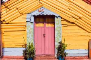 Brightly colored door and wall,Isla Mujeres,Yucatan Peninsula,Quintana Roo,Mexico Brightly colored door and wall,Isla Mujeres,Yucatan Peninsula,Quintana Roo,Mexico