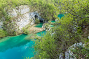 Waterfall, Plitvice Lakes National Park, Plitvice Jezera, Lika-Senj County, Karlovac County, Croatia Waterfall, Plitvice Lakes National Park, Plitvice Jezera, Lika-Senj County, Karlovac County, Croatia