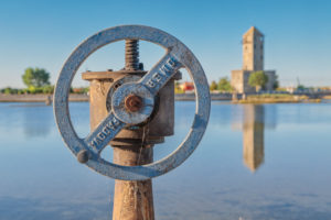 the telemetry tower Crepaldo (abandoned first world war observation tower) and the adriatic lagoon in Cavallino Treporti, Venice, Veneto, Italy, Europe the telemetry tower Crepaldo (abandoned first world war observation tower) and the adriatic lagoon in Cavallino Treporti, Venice, Veneto, Italy, Europe