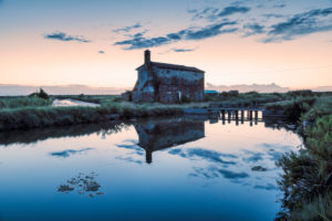 old abandoned rural building in the lagoon of lio piccolo, cavallino treporti, venice, veneto, italy old abandoned rural building in the lagoon of lio piccolo, cavallino treporti, venice, veneto, italy