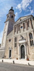 Italy, Veneto, Belluno, Dolomites, the Cathedral or Basilica of San Martino Italy, Veneto, Belluno, Dolomites, the Cathedral or Basilica of San Martino