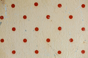 Vintage wall decoration in an old-style interior, featuring 1930s-inspired design elements
