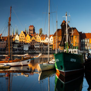 Europe, Poland, Pomerania, Gdansk / Danzig, Motlawa River, The medieval port crane Zuraw, Old Town
Europe, Poland, Pomerania, Gdansk / Danzig, Motlawa River, The medieval port crane Zuraw, Old Town
