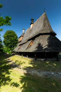 Europe, Poland, Lesser Poland Province, UNESCO World Heritage Site, Wooden Architecture Route, The Filial Church of St. Philip and St. Jacob in Sekowa Europe, Poland, Lesser Poland Province, UNESCO World Heritage Site, Wooden Architecture Route, The Filial Church of St. Philip and St. Jacob in Sekowa
