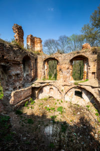 Europe, Poland, Lower Silesia, Milicz / Militsch - Ruins of Milicz Castle 