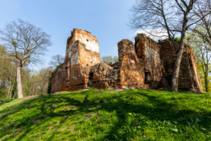 Europe, Poland, Lower Silesia, Milicz / Militsch - Ruins of Milicz Castle 