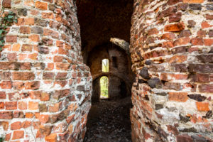 Europe, Poland, Lower Silesia, Milicz / Militsch - Ruins of Milicz Castle 