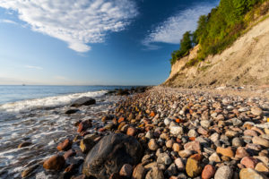 Europe, Poland, Pomerania, Gdynia Orlowo, beach, pebbles Europe, Poland, Pomerania, Gdynia Orlowo, beach, pebbles