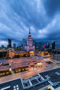 Europa, Poland, Voivodeship Masovian, Warsaw - the capital and largest city of Poland - Palace of Culture and Science Europa, Poland, Voivodeship Masovian, Warsaw - the capital and largest city of Poland - Palace of Culture and Science