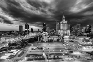 Europa, Poland, Voivodeship Masovian, Warsaw - the capital and largest city of Poland - Palace of Culture and Science Europa, Poland, Voivodeship Masovian, Warsaw - the capital and largest city of Poland - Palace of Culture and Science
