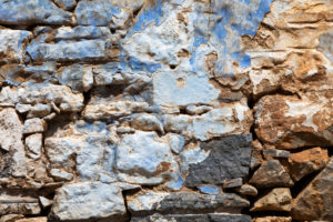 several layers of blue on the wall of a dilapidated house, Spinalonga (former leprosy island), Greece, Crete, Kalydon several layers of blue on the wall of a dilapidated house, Spinalonga (former leprosy island), Greece, Crete, Kalydon
