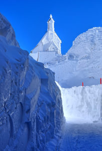 Church on the Wendelstein in winter, Leitzach valley, Bayrischzell, Mangfall Mountains, Upper Bavaria, Bavaria, Germany Church on the Wendelstein in winter, Leitzach valley, Bayrischzell, Mangfall Mountains, Upper Bavaria, Bavaria, Germany