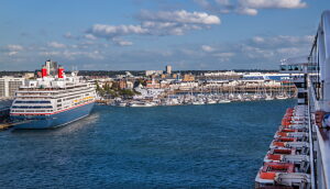 Cruise ship Bolette in port, Southampton, Hampshire, Great Britain, England