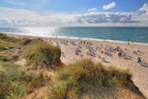 Beach at the Rotes Kliff, Kampen, North Sea island, Sylt, North Frisian Islands, North Frisia, Schleswig-Holstein, Germany Beach at the Rotes Kliff, Kampen, North Sea island, Sylt, North Frisian Islands, North Frisia, Schleswig-Holstein, Germany