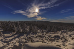 View of the wolf vantage point in the Harz View of the wolf vantage point in the Harz