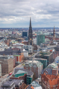 The Hanse city of Hamburg recorded by the Hamburg Michel The Hanse city of Hamburg recorded by the Hamburg Michel