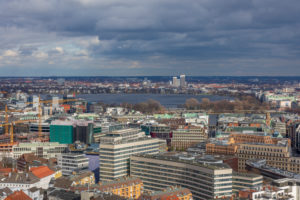 The Hanse city of Hamburg recorded by the Hamburg Michel The Hanse city of Hamburg recorded by the Hamburg Michel