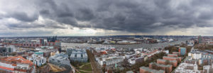 The Hanse city of Hamburg recorded by the Hamburg Michel The Hanse city of Hamburg recorded by the Hamburg Michel