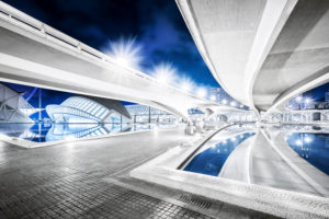 Ciudad de las Artes y de las Ciencias, Valencia, Spanien Ciudad de las Artes y de las Ciencias, Valencia, Spanien