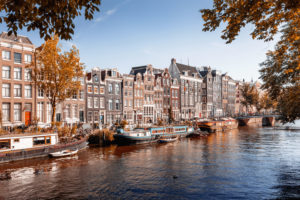 Autumn in Amsterdam, the Netherlands Autumn in Amsterdam, the Netherlands