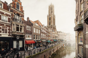 View of the cathedral of Utrecht, the Netherlands View of the cathedral of Utrecht, the Netherlands